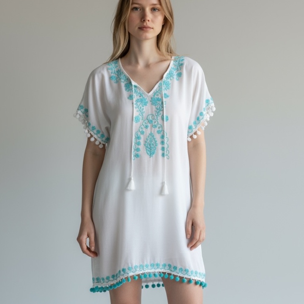 ‎Melissa Odabash Tunic Swim Cover Up size 14